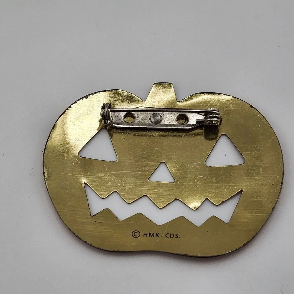 Vintage‎ Hallmark Jack-o-lantern Brooch